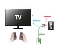 Steelplay Switch Mini Dock Hdmi Usb-c Cable Trasparente