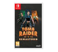 Nintendo Switch Tomb Raider Iv-Vi Remastered Starring Lara Croft Game NUOVO