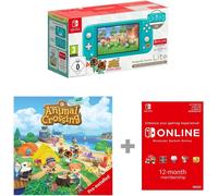 Console portatile Nintendo Switch Lite Animal Crossing: New Horizons Timmy & Tommy Aloha Edition + Online Individual 12-Month [365-Day] Membership console da gioco 14 cm [5.5] 32 GB Touch screen Wi-Fi