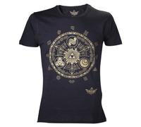 Nintendo T-Shirt -S- Zelda Golden Map, Nero - [Edizione: Germania]
