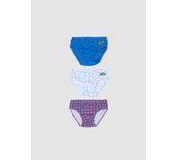 NINTENDO, Tripack Di Slip Blu In Cotone Organico, Bambino, Denim, Taglia: 3-4