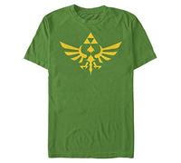 Nintendo Triumphant Triforce T-Shirt, Nero, XL Uomo