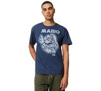 Nintendo Uomo T-Shirt - Blu - L