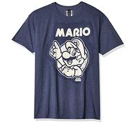 Nintendo Uomo T-Shirt - Blu - XX-Large