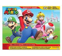 Nintendo World of Super Mario Advent Calendar, calendario dell’avvento contenente 24 action figure da 6 cm, articolate ed estremamente dettagliate