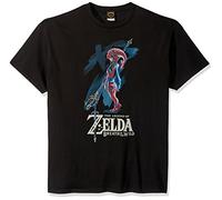 Nintendo Zelda Breath of The Wild Mipha Paint T-Shirt da Uomo - Nero - M
