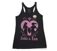 Nintendo Zelda E Link Canotta Junior Da Giocatore