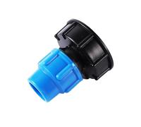 Nintens 1 Adattatore di riduzione for Serbatoio d'Acqua IBC da 20/25/32 mm, Raccordo Dritto for Tubo in plastica PE for irrigazione agricola in Serra(32mm)