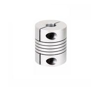 Nintens 1 pz. Giunto Elastico for avvolgimento in Lega di Alluminio for Stampante 3D D25L30 5/6/6,35/7/8/9/10/11/12 mm, Vite di serraggio Superiore, Encoder(12x12)