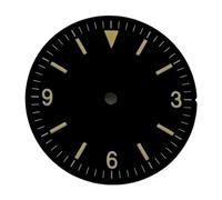 Nintens 1 quadrante sterile per orologio da 28,5 mm, compatibile con NH35/NH36 ETA2836/2824 8205/8215/821A 2813/3804, Colore unico, 02
