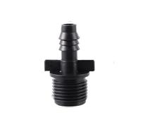 Nintens 20 Pezzi connettori for Tubi da 3/8" Serie 8/11 mm Raccordo a T con Spina, Gomito Dritto, connettore for irrigazione da Giardino, divisore for Tubo Flessibile(8mm to 1I2 Thread)
