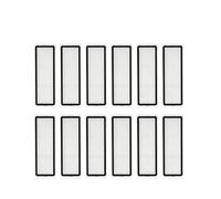 NINTIAN Compatibile con Xiaomi Mijia Omni B101CN all-in-One / L10S Ultra/Dreame S10/S10 PRO Parte Spazzola Laterale Principale Filtro Hepa Panno for mocio Kit Sacchetto for la Polvere(12..PCS)