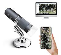 Ninyoon 4K WiFi microscopio per Android, da 50 a 1000X USB Wireless Digital Scope Fotocamera per endoscopio Super HD compatibile con telefono Android Tablet iPhone iPad Windows Mac Chrome Linux