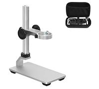 Ninyoon Supporto Universale per Microscopio, Supporto Stabile in Lega di Alluminio Professionale per Fotocamera per Microscopio WiFi Wireless Digitale USB Diametro Massimo 3,5 cm