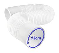 Ninyoon Tubo Flessibile per Condizionatore d'Aria Portatile, Bocchetta di Scarico Antioraria Diametro 13 cm, Lunghezza Flessibile da 0,45 a 2 Metri, Filettatura Sostituzione Tubo Accessori