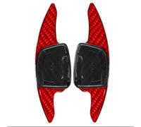NIONGYN Compatibile con Q3 per Q7 A1 A6 C8 A7 A8 S6 S7 2019 2020 2021 2022 2023 Auto Volante del Cambio Shifter Paddle Parti di Estensione Palette del Cambio Auto(Carbon Fiber Red)
