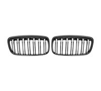 NIONGYN Griglia Centrale Paraurti Compatibile con BMW per Serie 2 F45 F46 2015 2016 2017 2018 Auto Anteriore Superiore Centrale Reni Doppia Striscia Griglia Griglia del Radiatore Anteriore