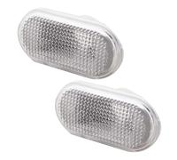 NIONGYN luci Segnale Rotazione Compatibile con Nissan per March per Micra per Navara 350z 2002-2010 per Versa 2007-2013 Auto Indicatore Laterale Luce Luce Ripetitore Indicatore della Lampada