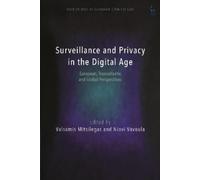 Niovi Vavoula Surveillance and Privacy in the Digital Age (Tascabile)