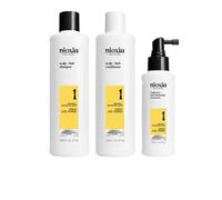 Nioxin Sistema 1 Kit Trifasico Shampoo 300ml Conditioner 300ml Treatment 100ml