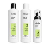Nioxin Sistema 2 Kit Trifasico Shampoo 300ml Conditioner 300ml Treatment 100ml