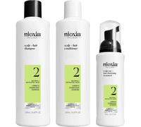 Nioxin System 2 - Kit - Treatment For Natural Hair With Advanced Thinning 3 Units