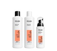 Nioxin System 4 Kit Trifasico Shampoo+Conditioner+Treatment 150+150+40ml kit dir