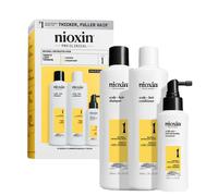 Nioxin Sistema 1 Kit Trifasico Shampoo 300ml Conditioner 300ml Treatment 100ml