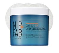 Nip+Fab Glycolic Fix Dischetti Detergenti 60 Pezzi | 60 dischetti esfolianti quotidiani con acido glicolico. Purificano i pori, levigano l'incarnato e illuminano il viso.