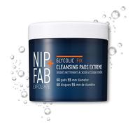 Nip + Fab Glycolic Fix Night Pads Extreme, Pads esfolianti per il viso con acido glicolico per la notte, Peel acido, Peel acido intensivo, 60 pezzi