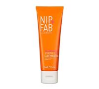 Nip+Fab Maschera di argilla con vitamina C Fix 3% 75 ml | Maschera detergente per il viso | Illumina la pelle per rivitalizzare le carnagioni opache | Formula idratante | 3 forme di vitamina C