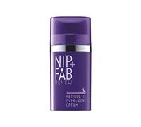 Nip + Fab Retinol Fix Overnight 0.1% Retinol Cream, Night Cream with Retinol, Hyperpigmentation Cream, Anti-wrinkle Cream, Hyaluronic Acid, 50 ml