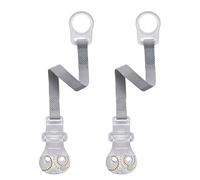 nip Set di 2 portaciuccio unisex con clip per ciuccio, chiusura confortevole per tutti i ciucci senza anello, made in Germany, senza metallo, senza BPA, 2 pezzi, unisex