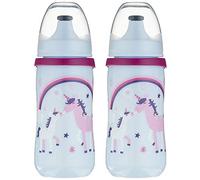 nip Sports Cup 330 ml Tazza Bicchiere non-spill, 2 pezzi, senza BPA, made in Germany