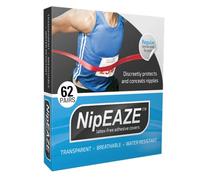 NipEaze - (Regular - 62pairs - The Original Transparent Nip Protector - Nipple Chafing Prevention - Ultra-Marathon Running Gear