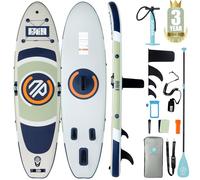Niphean Tavola SUP Gonfiabile Adulti, SUP Gonfiabile da 305 cm con ala Balanced per Principianti E Accessori Resistenti, Stand up Paddle Gonfiabile per Adulti, Paddle Board Multifunzione per Yoga