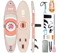 Niphean Tavola SUP Gonfiabile Adulti, SUP Gonfiabile da 305 cm con ala Balanced per Principianti E Accessori Resistenti, Stand up Paddle Gonfiabile per Adulti, Paddle Board Multifunzione per Yoga