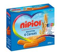 NIPIOL BISCOTTINI 6 CRL 360G
