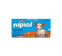Nipiol Alimento per L'Infanzia, Omogenizzato con Agnello e Cereale, 160ml