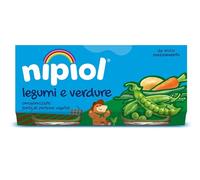 Nipiol omogeneizzato legumi e verdure 2 vasetti da 80g