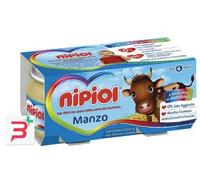 Nipiol Omogeneizzato Manzo - 2x120 g, 12 Confezioni