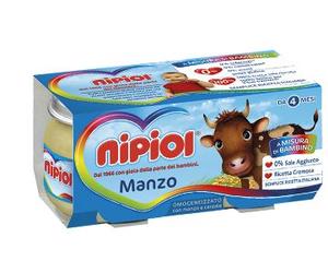 Nipiol Omogeneizzato Manzo 120 g 2 Pezzi
