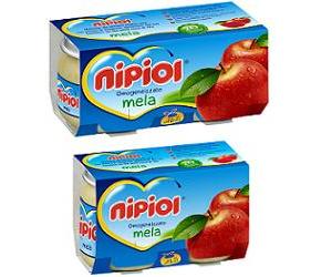 Nipiol Omogeneizzato Mela 80 g 2 Pezzi