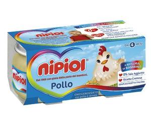 Nipiol Omogeneizzato Pollo 120 g x 2 Pezzi