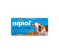 Nipiol Omogeneizzato Vitello, Pollo, 80 g, Confezione da 24