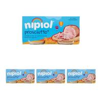Nipiol Omogeneizzato Prosciutto 2 x 80g (Confezione da 4)