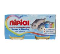 Nipiol - Omogeneizzato Salmone - Nasello - Verdure - 24x80g