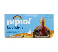 Nipiol Omogeneizzato Tacchino, 80 g, Confezione da 24