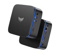 NiPoGi Mini PC E1 Twin Lake N150 (Meglio di N100,3,6 GHz) W-11 Pro 16 GB RAM/512 GB M.2 SSD, Mini computer C 2.4+5G WiFi HDMI 2.0+DP 1.4 Desktop PC,BT4.2/RJ45,4K@60HZ UHD Dual Display per Ufficio