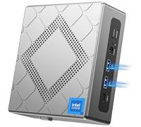 NiPoGi CK10 Mini PC Ιntel Core i5 12450H (8C/12T, fino a 4,4GHz),32GB DDR4 1024GB M.2 NVMe PCle3.0 SSD Mini Computer Desktop WiFi 6,BT 5.2, 2xHDMI+VGA 4K Triple Display,Micro PC per Casa/Ufficio